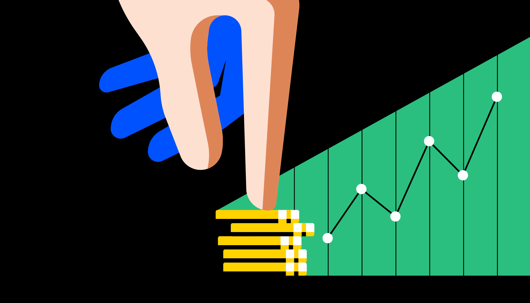 Staking guide illustration